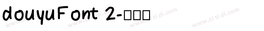 douyuFont 2字体转换